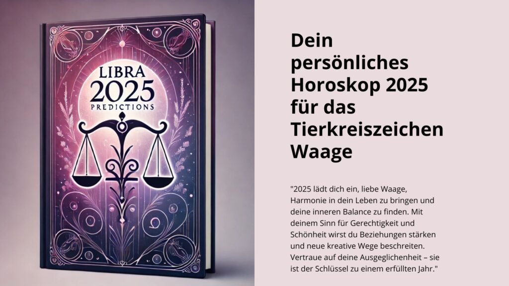 Horoskop Waage 2025: Sternzeichen-Prognose und Sternenkonstellationen